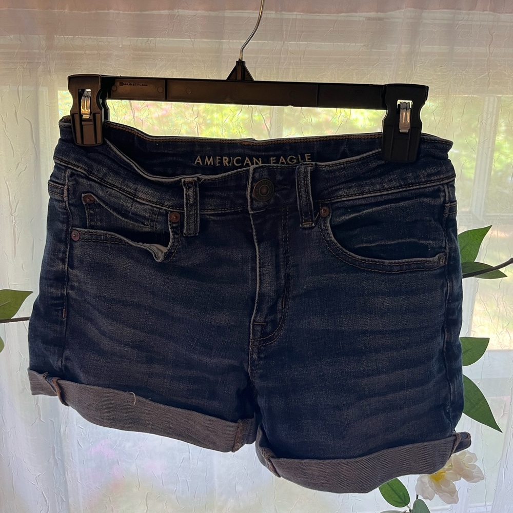American Eagle jean shorts, size 4